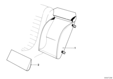 Подлокотник Зд, вставка