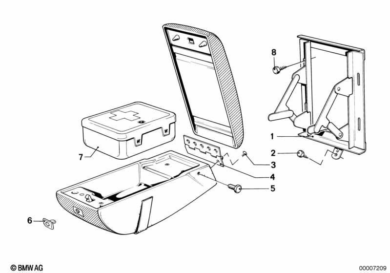 Подлокотник Зд-складной