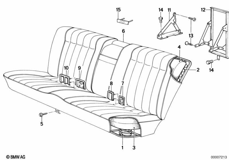 Сиденье Зд пружинный каркас/основание
