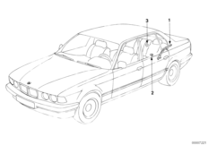 детали заднего сиденья