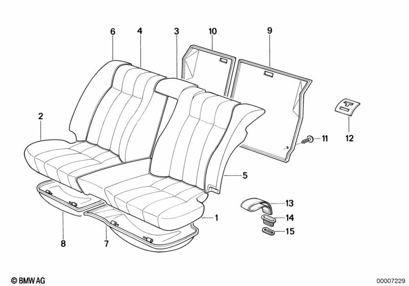 Люк для длинном.предметов/сиденье Зд