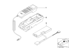 Детали SA 629 в центральной консоли