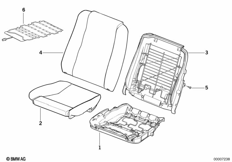 детали cиденья