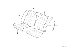 Люк для длинн.предмет./детали набивки