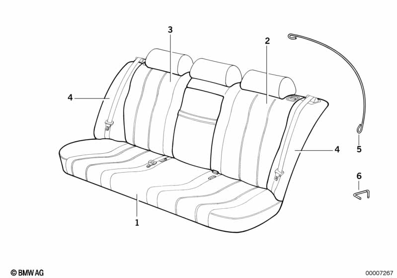Люк для длинн.предмет./детали набивки