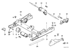 Сиденье Пд направл.сиден.с э/прив./дет.