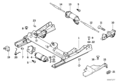 Сиденье Пд направляющая сиденья