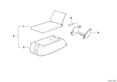 Подлокотник Зд двухчастный
