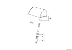 подголовники задние