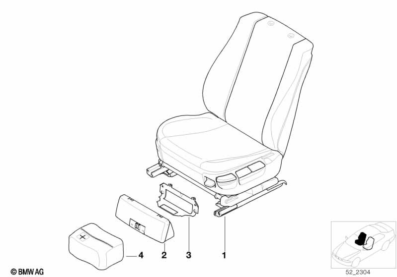 Сиденье Пд в сборе