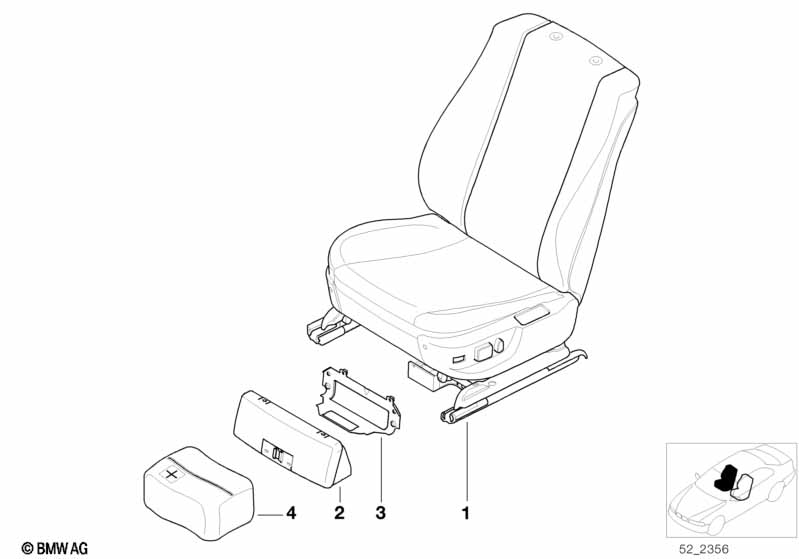 Сиденье Пд в сборе