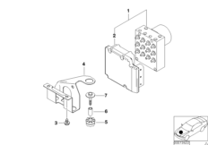 Гидроагрегат DSC/ЭБУ/кронштейн