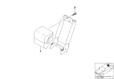 Сиденье Зд, подголовник Ср
