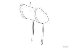 Подголовник регулируемый Пд