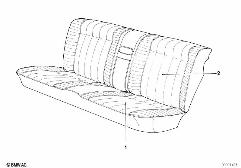 Обивка подушки сиденья Зд