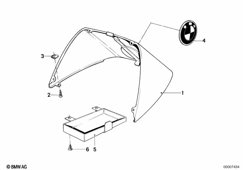 Щиток задка
