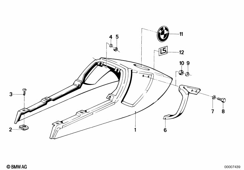 Сиденье задняя часть