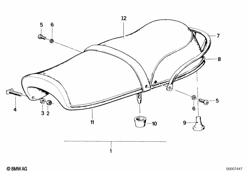 Двухместное сиденье schwarz