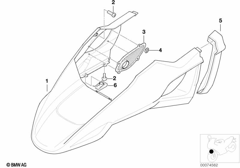 Колпак переднего колеса