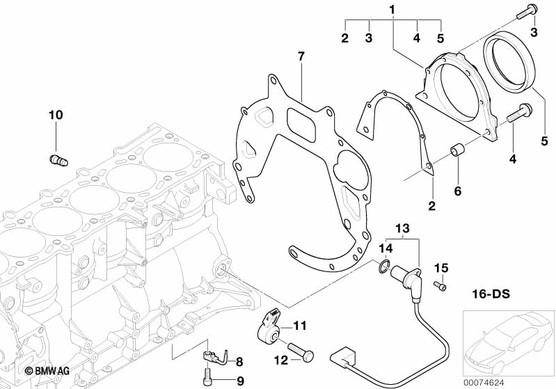 Болт с шестигранной головкой с шайбой