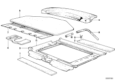 Мягкий кожух подъемно-сдвиж. крышки люка