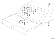 Микровыключатель скл.верха с э/гидр.пр.