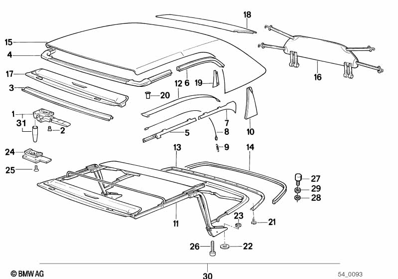 складной верх