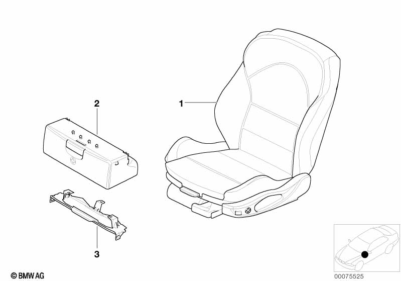 Сиденье Пд в сборе