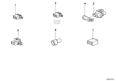 Корпус вилки штекерного соединения