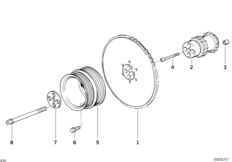Демпфер крут.колебаний ременного прив.