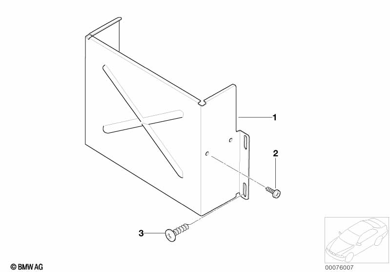 Элементы крепления CD-чейнджера