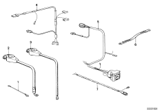 Провод батареи/кабель на массу