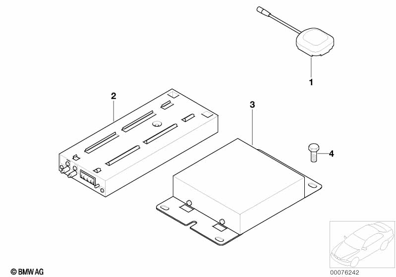 Принимающий модуль GPS/ антенна GPS