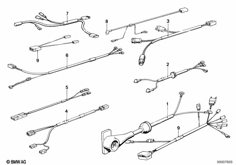 Различные дополнит.комплекты проводов