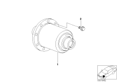 Элемент блокир.диффер.редукт.зад.моста