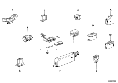 Корпус вилки штекерного соединения