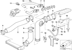 Сист.впуска воздуховода наддув.возд./AGR