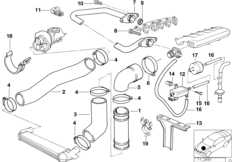 Сист.впуска воздуховода наддув.возд./AGR