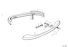 передний бампер