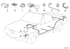 Провода/элем.крепл.скл.вер.с э/мех.прив.