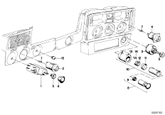 Панель приборов с выключателями
