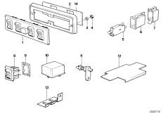 Комбинация выключ.электр.стеклоподъемн.