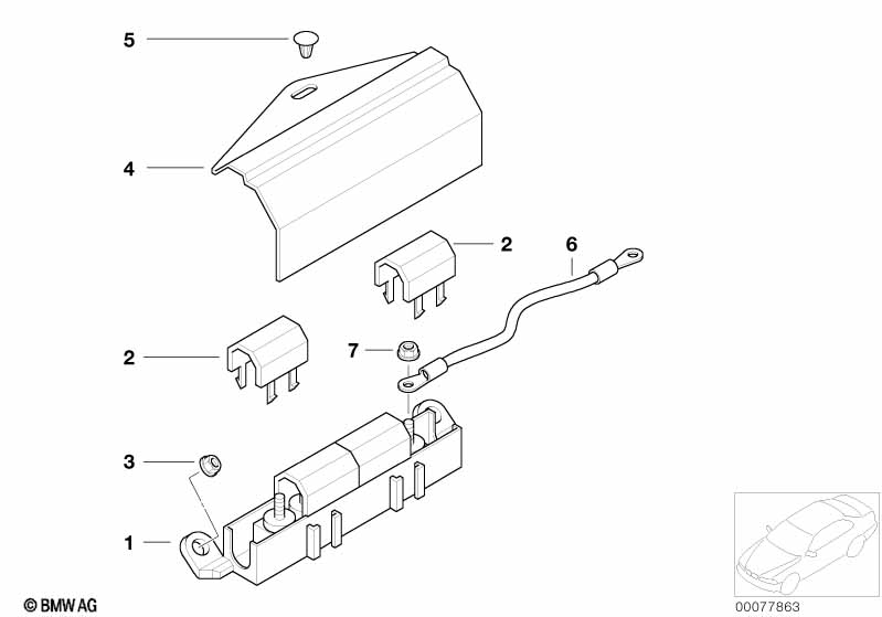 Детали корпуса предохранителя