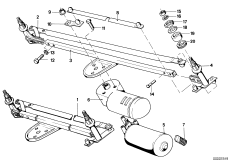 Детали стеклоочистителя