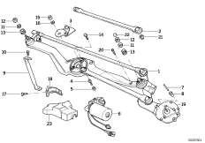 Детали стеклоочистителя