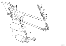 Детали стеклоочистителя