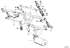 Детали стеклоочистителя