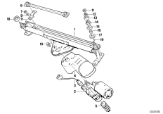 Детали стеклоомывателя
