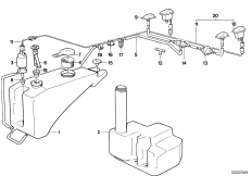 Детали стеклоомывателя