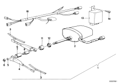 Комплект дооснащ.сист.омывателей фар